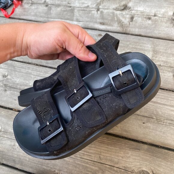 Charles & Keith Sandals Black Size 6 - Picture 5 of 9